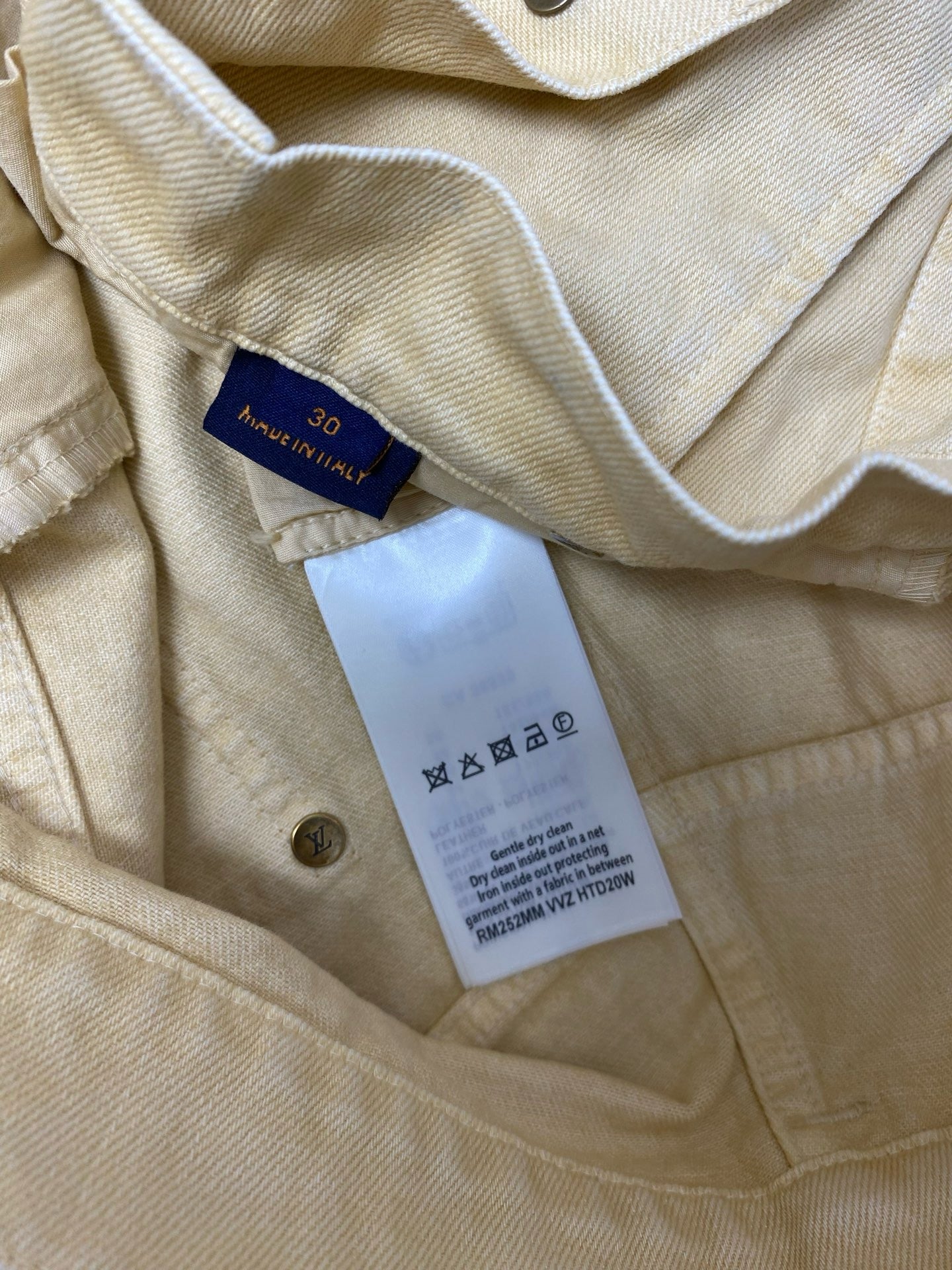 Dark Blue and Beige Pant