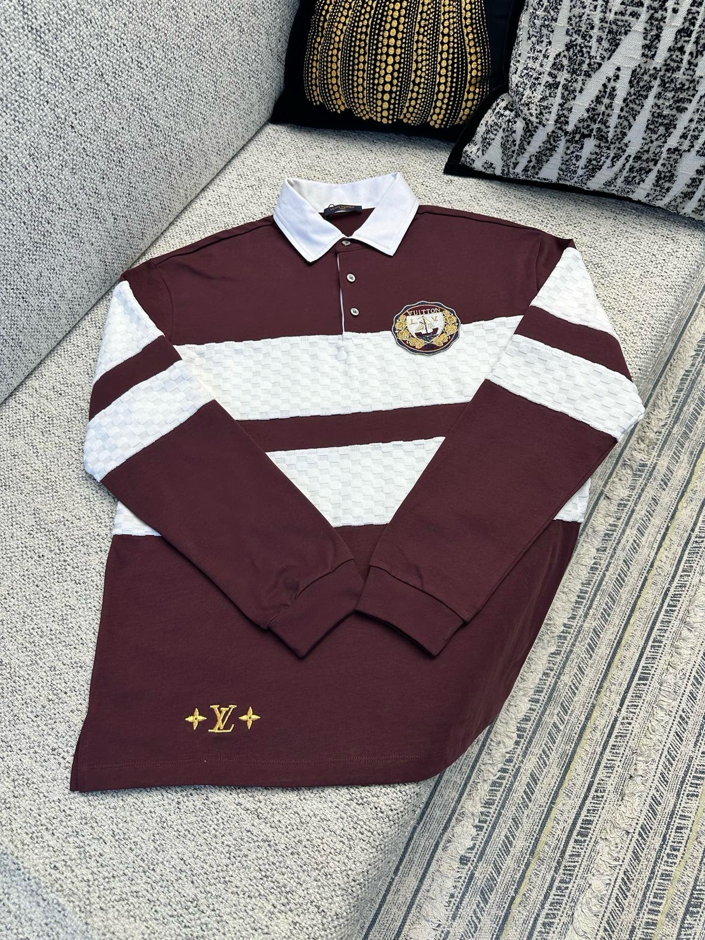 Reddish White Jersey