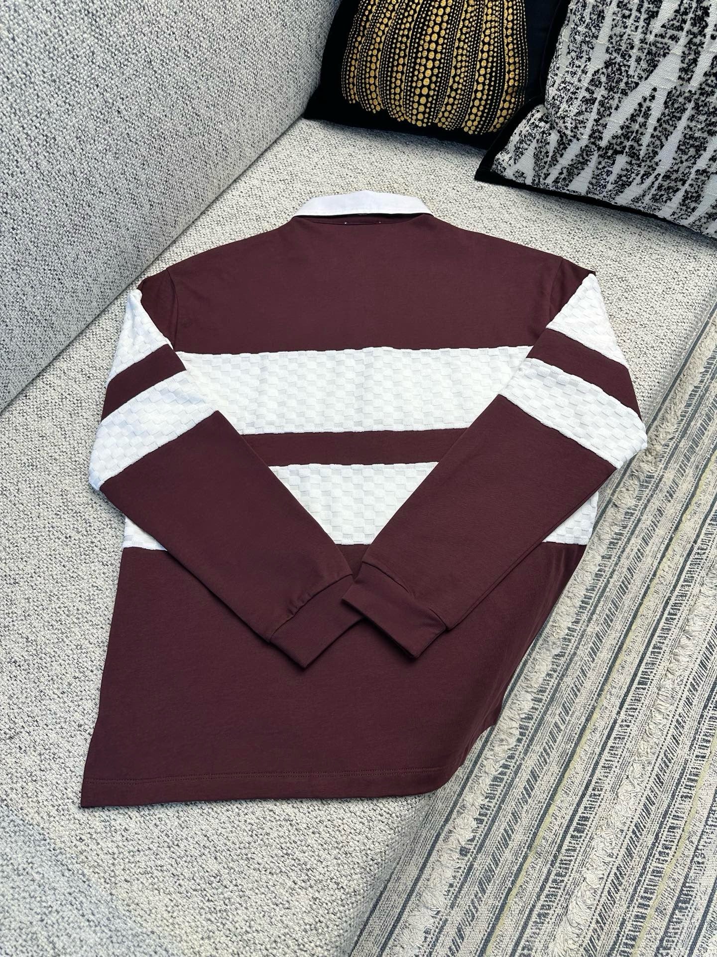 Reddish White Jersey