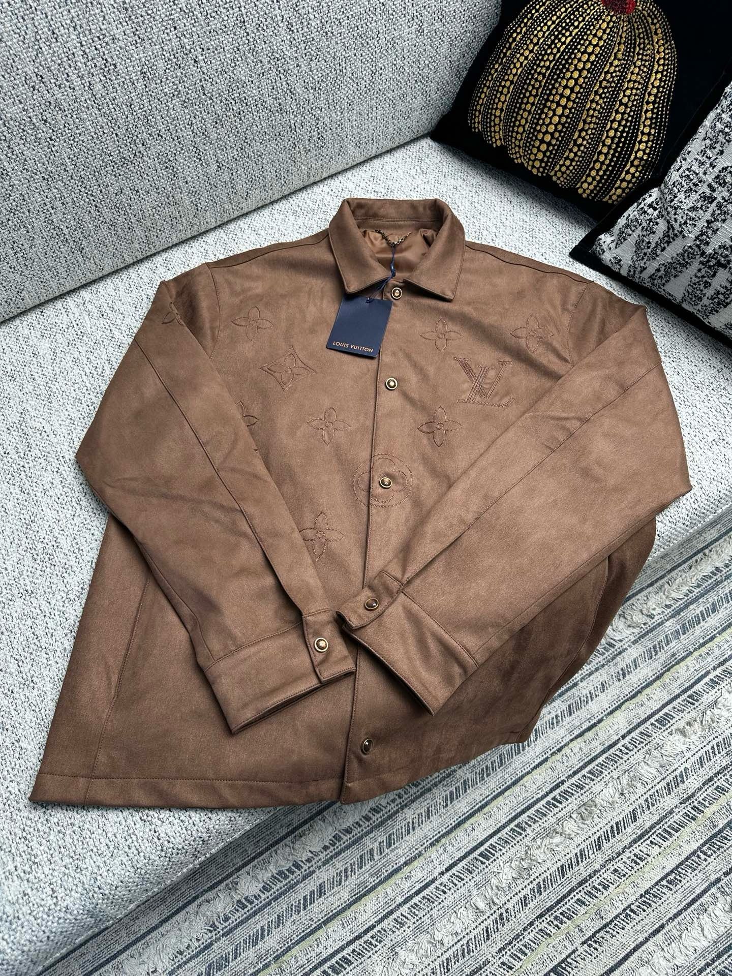 Brown and Black Jacket