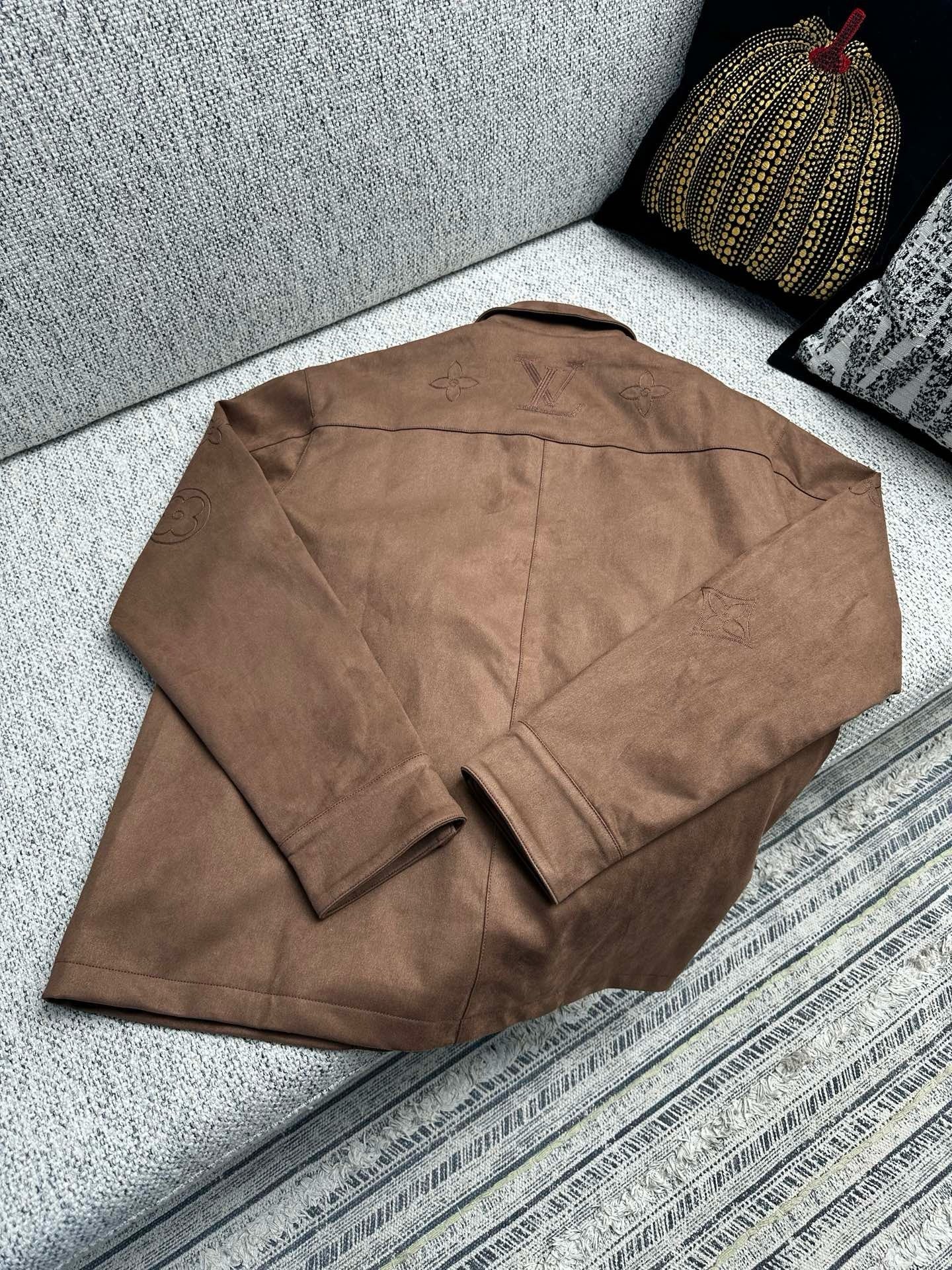 Brown and Black Jacket