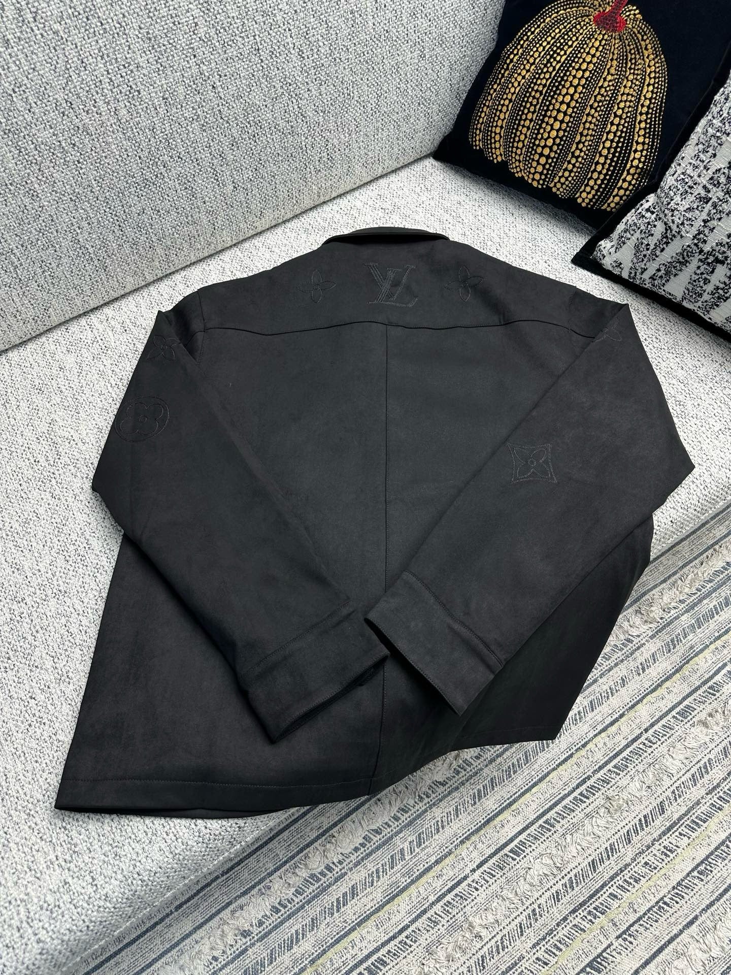 Brown and Black Jacket