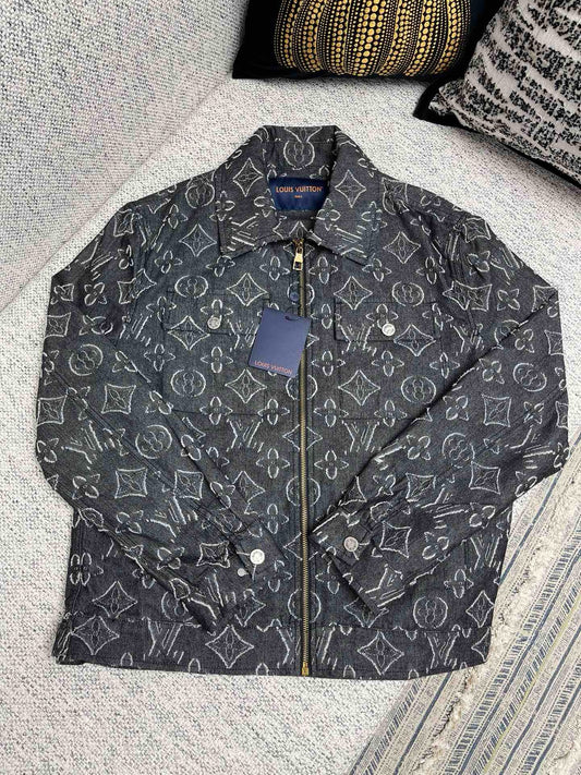 Dark Grey and Dark blue Jacket