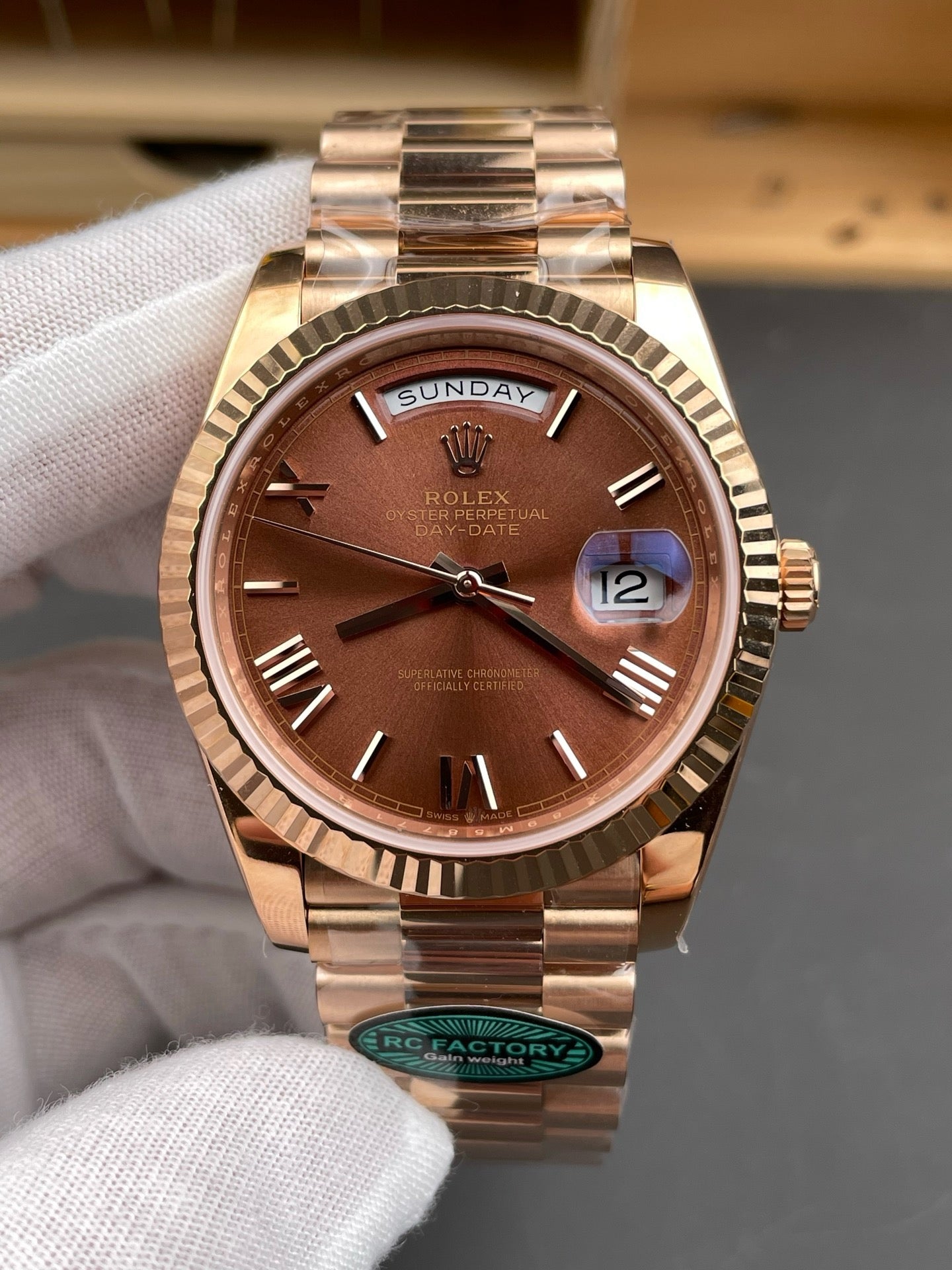 Rose Gold Watch
