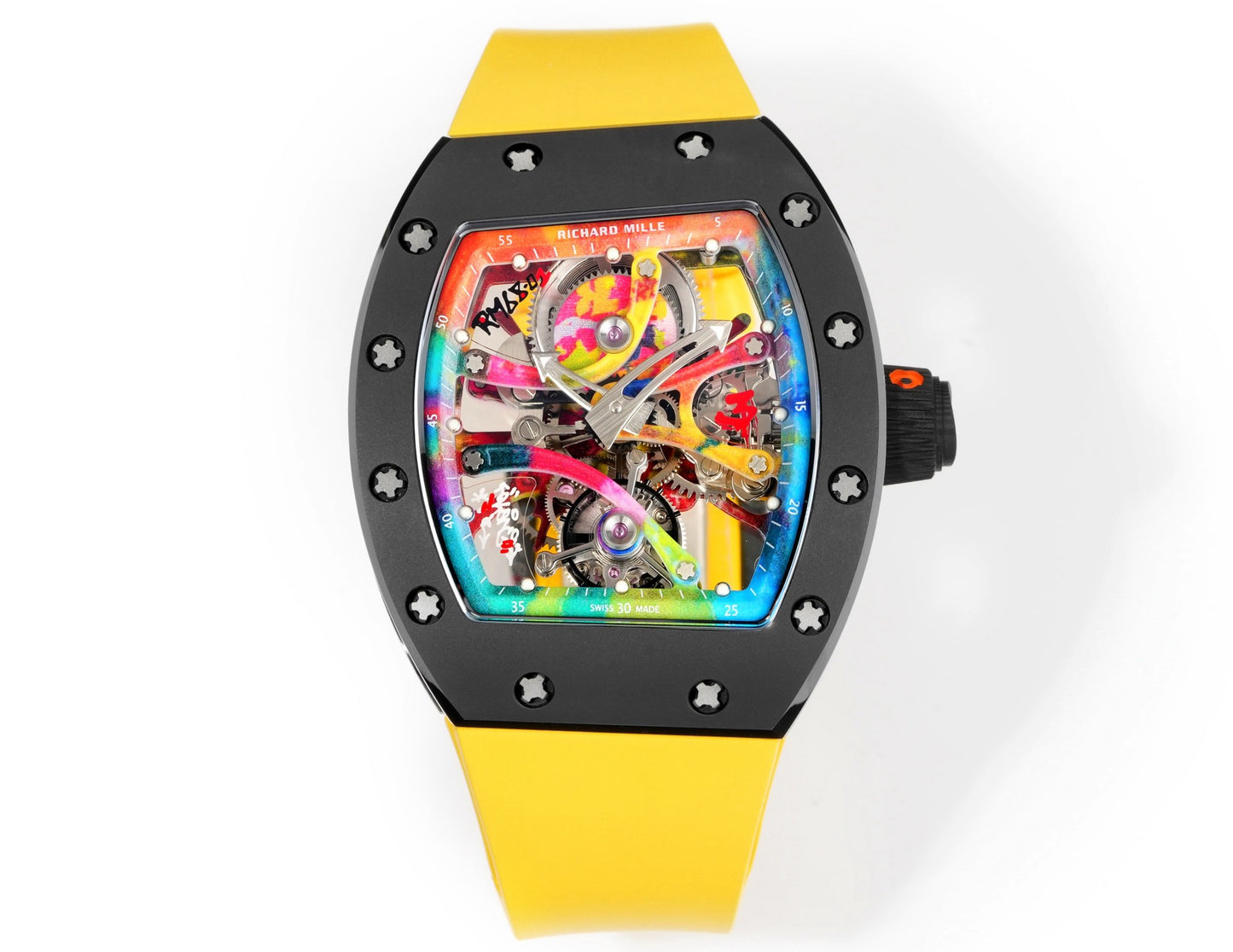 Black and Yellow Watch