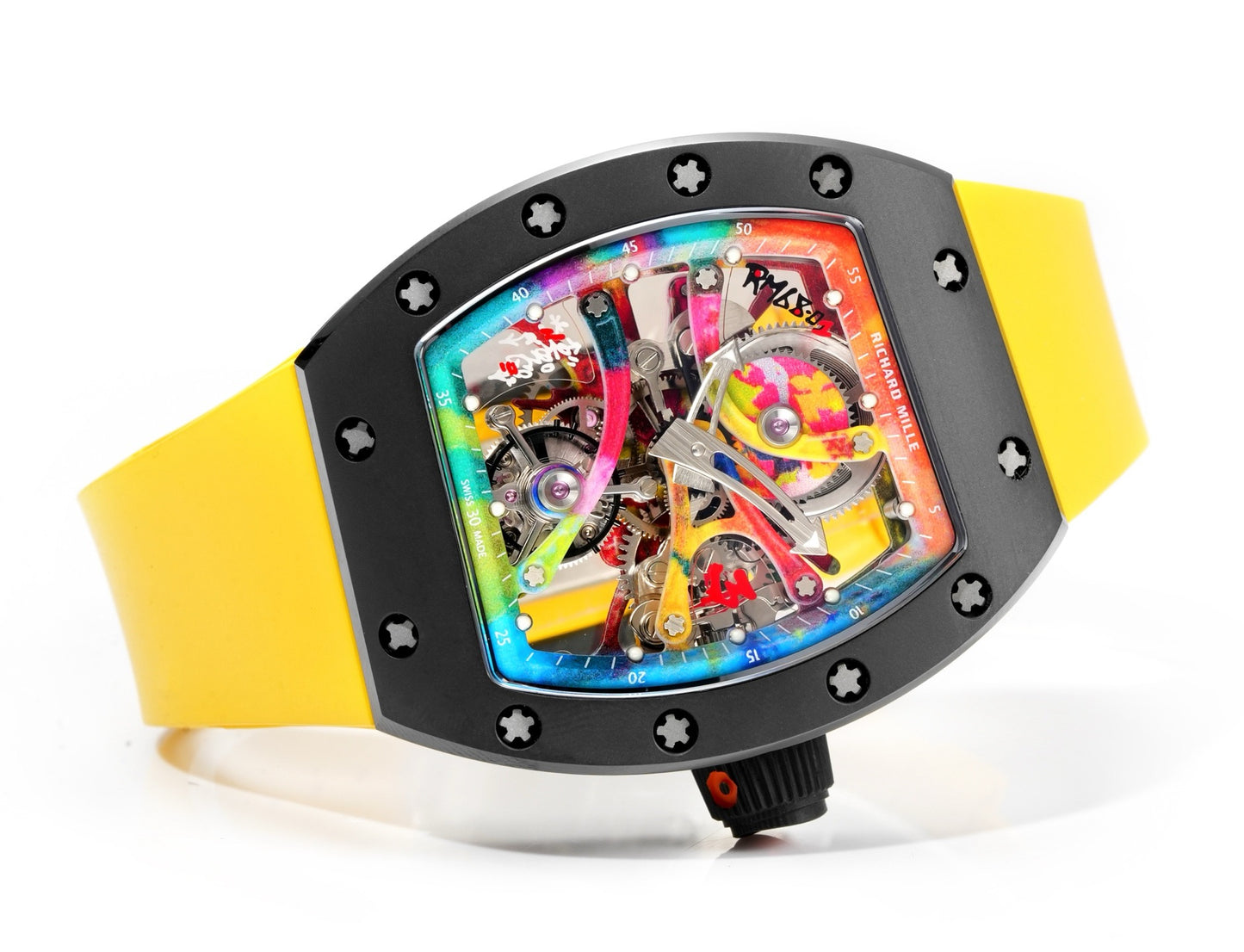 Black and Yellow Watch
