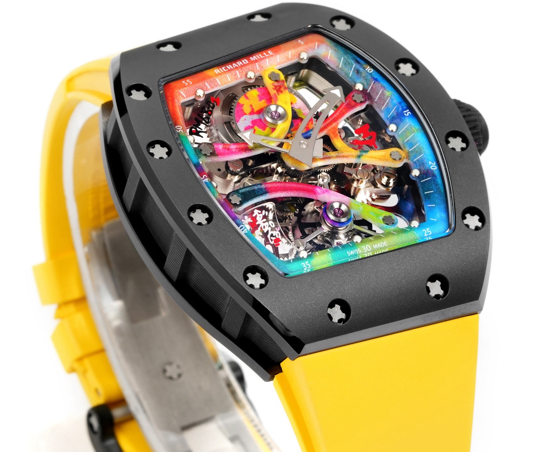 Black and Yellow Watch