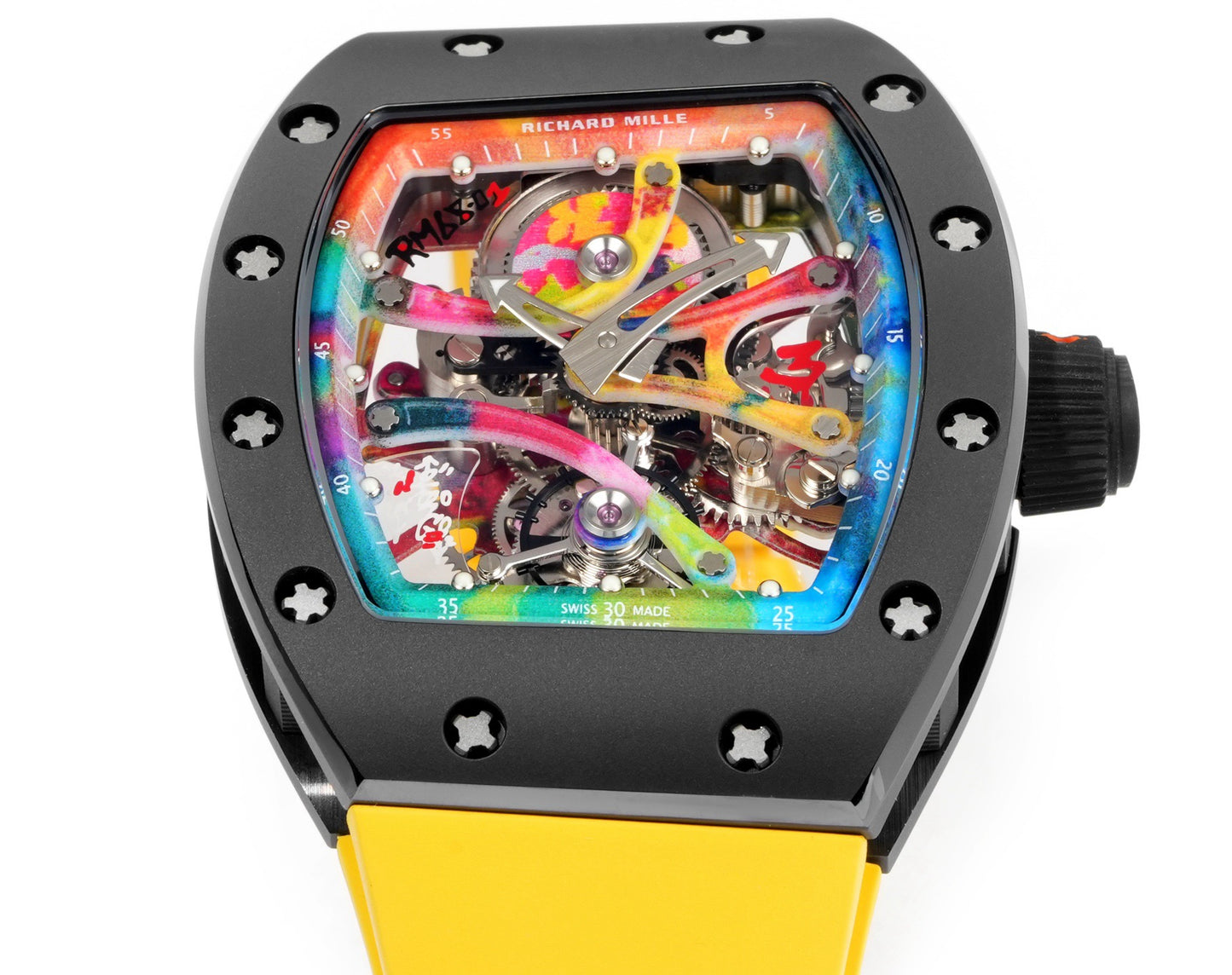 Black and Yellow Watch