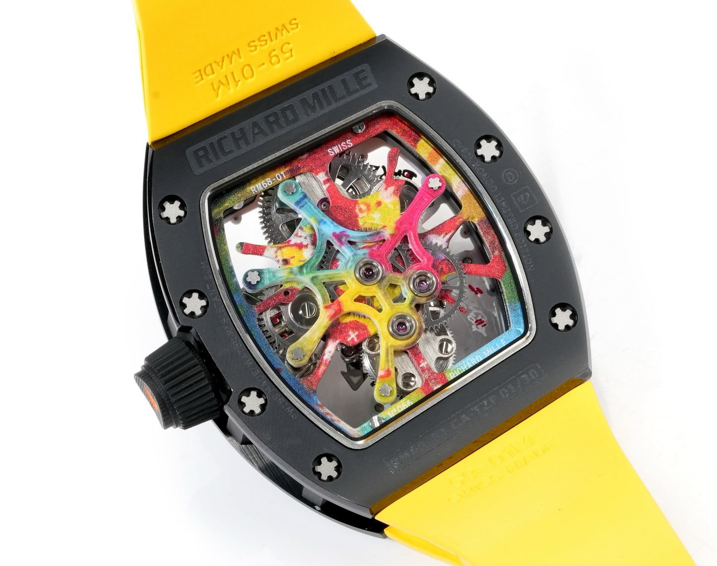 Black and Yellow Watch