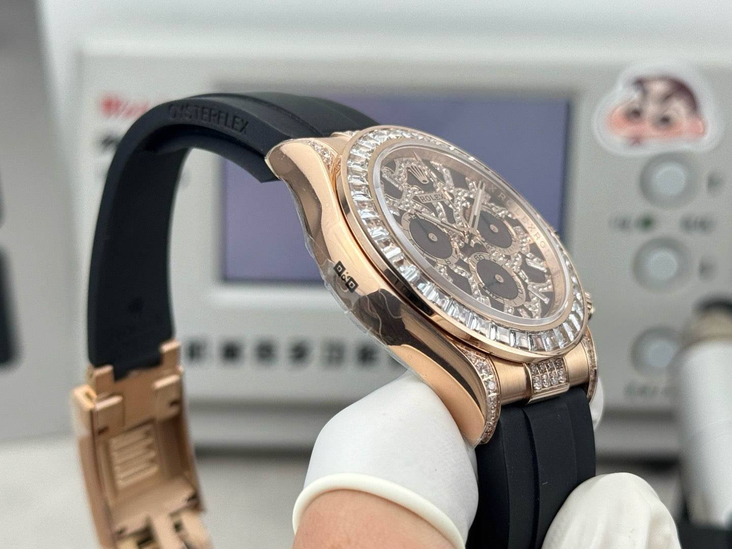 Black Rose Gold Watch