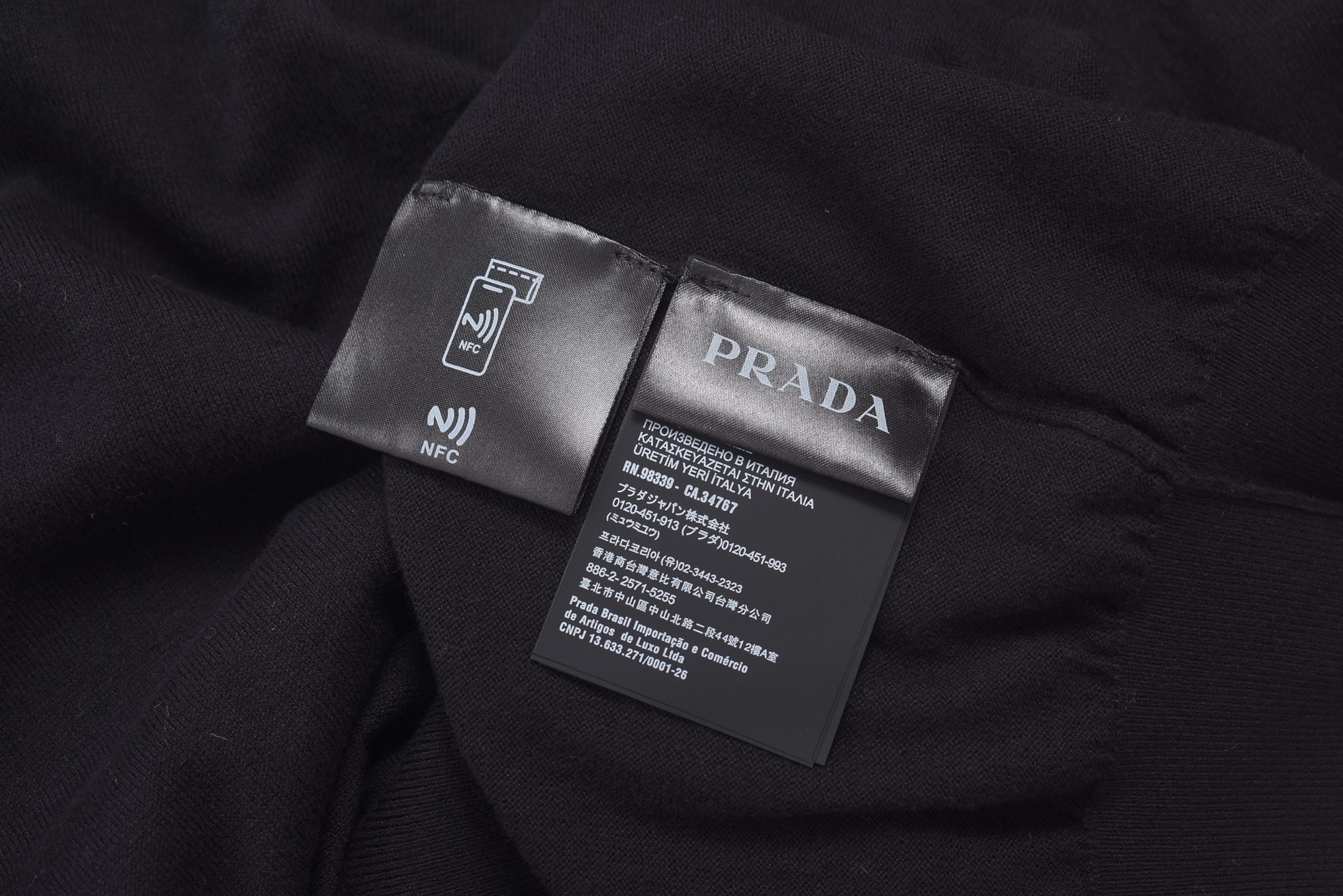 Black and White Jersey