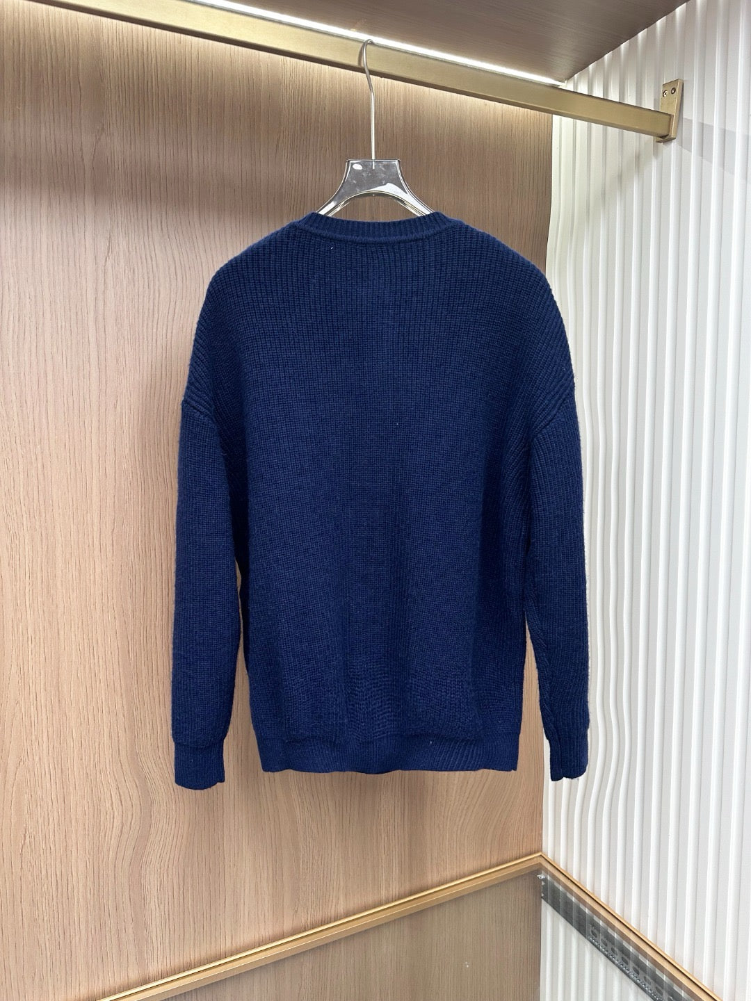 Dark Blue and Camel Jersey