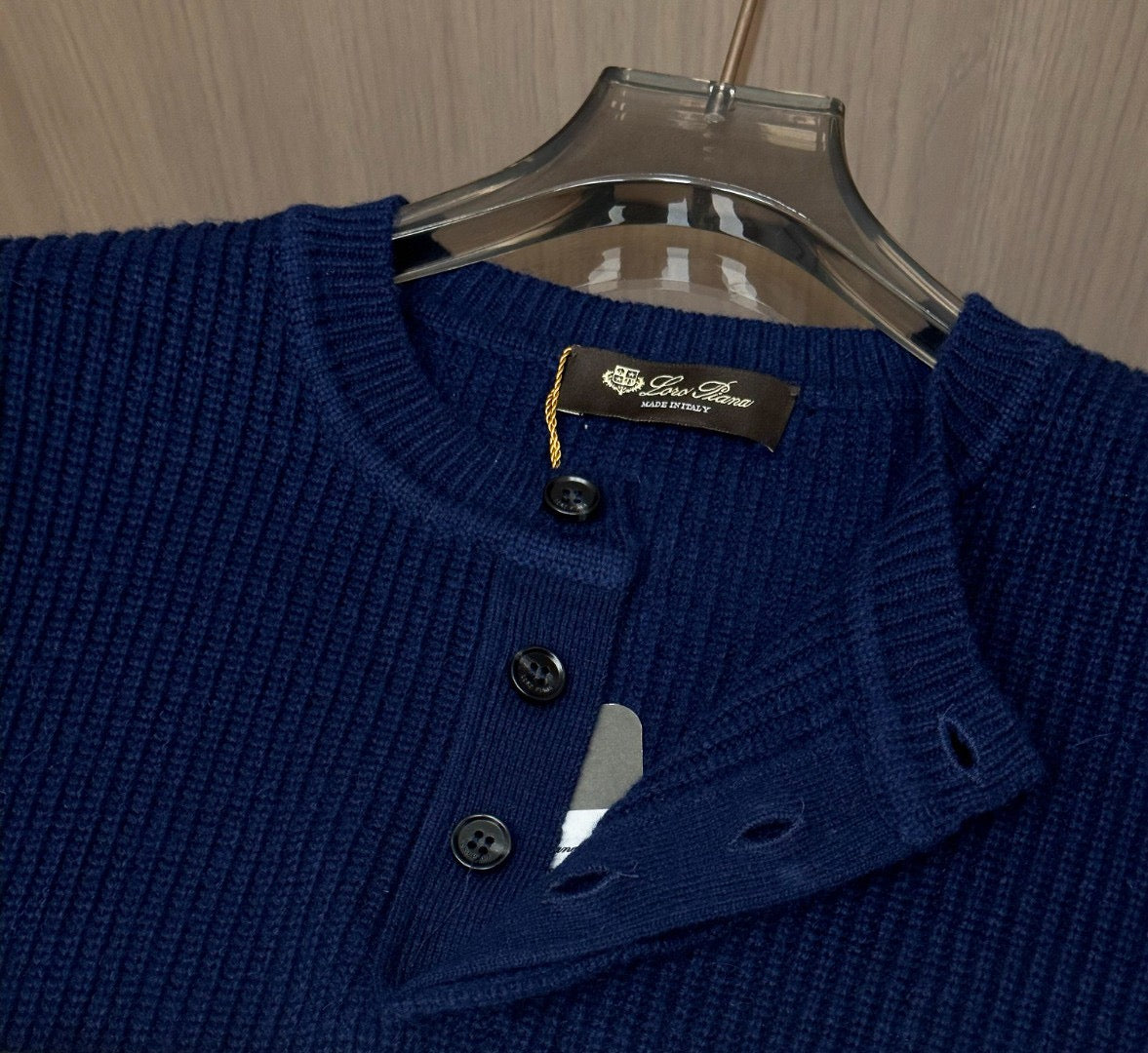 Dark Blue and Camel Jersey