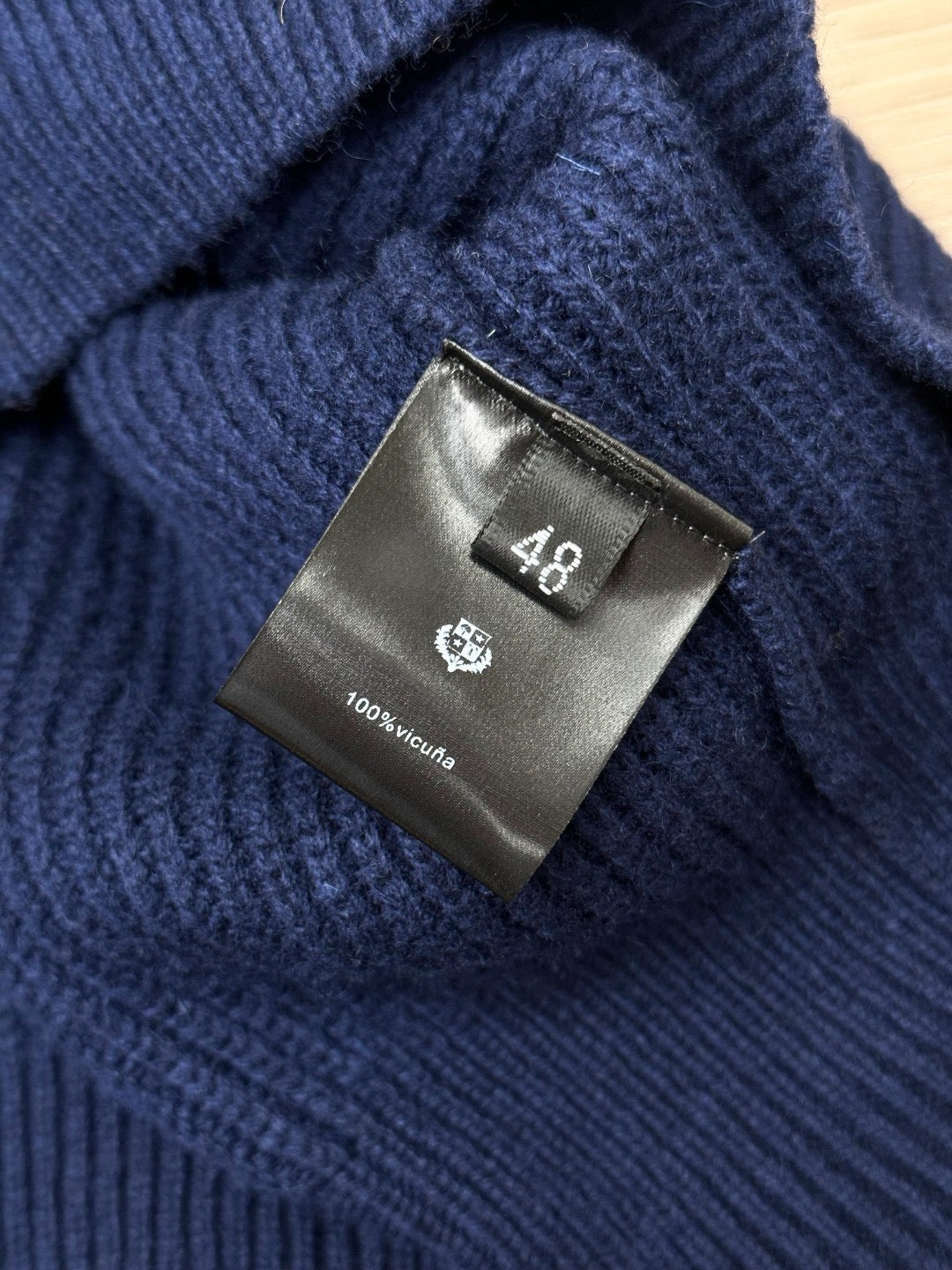 Dark Blue and Camel Jersey