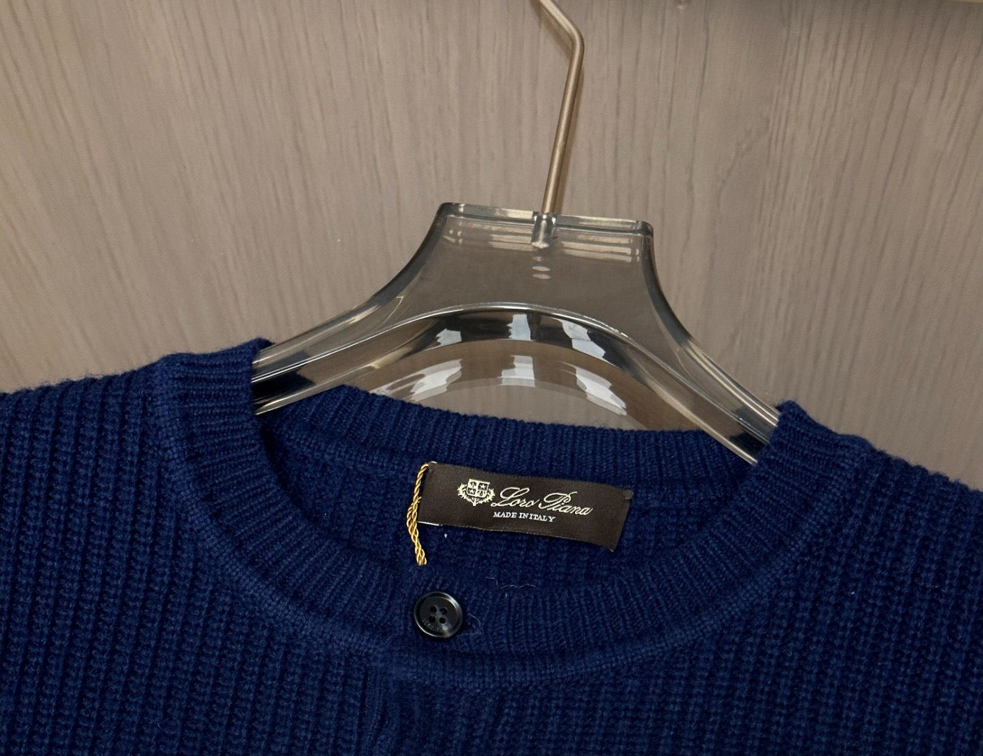 Dark Blue and Camel Jersey