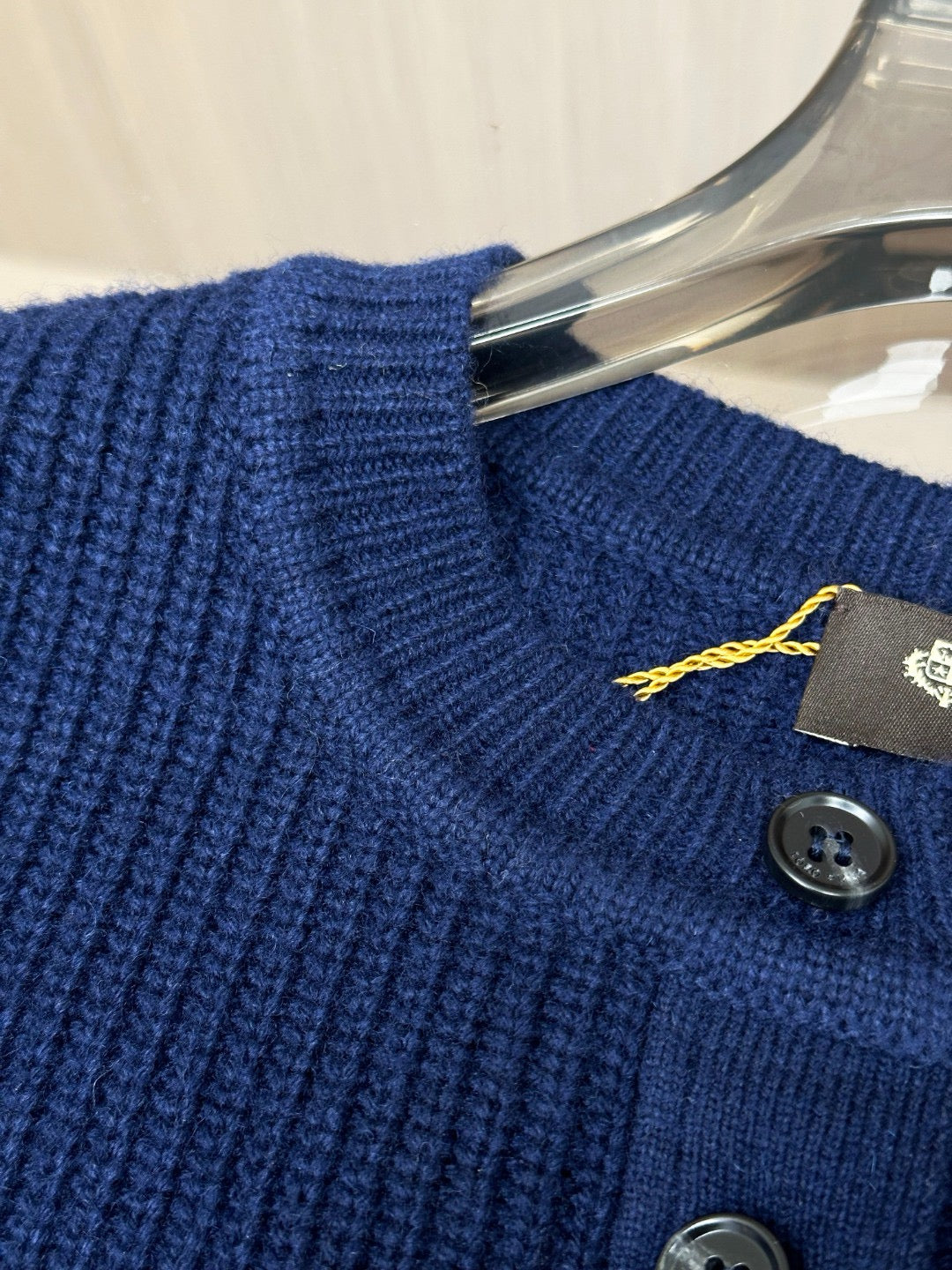 Dark Blue and Camel Jersey