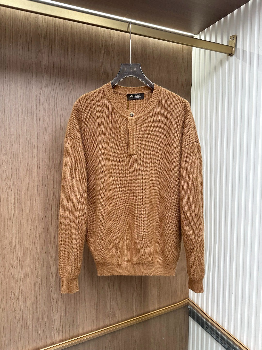 Dark Blue and Camel Jersey