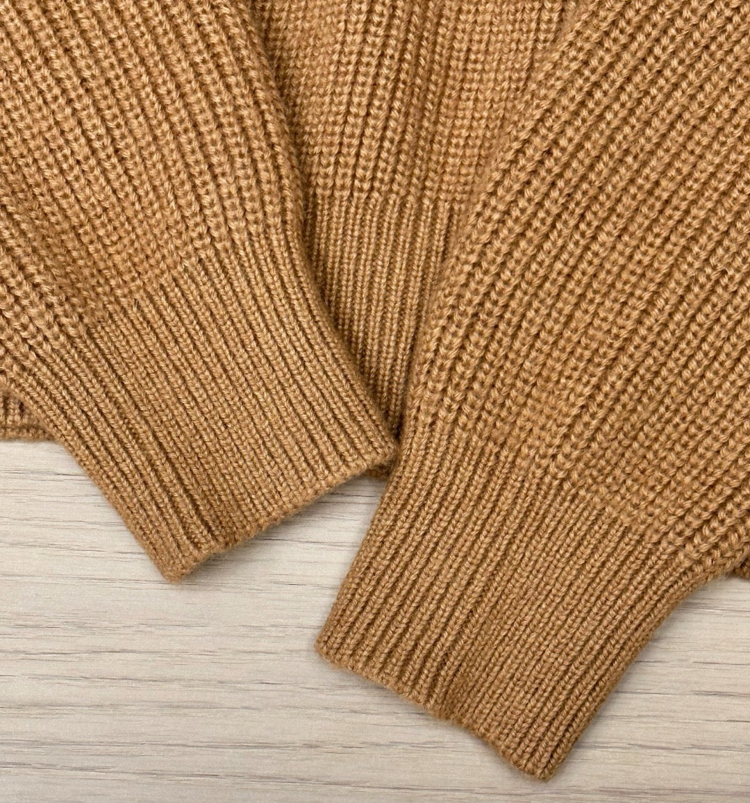 Dark Blue and Camel Jersey