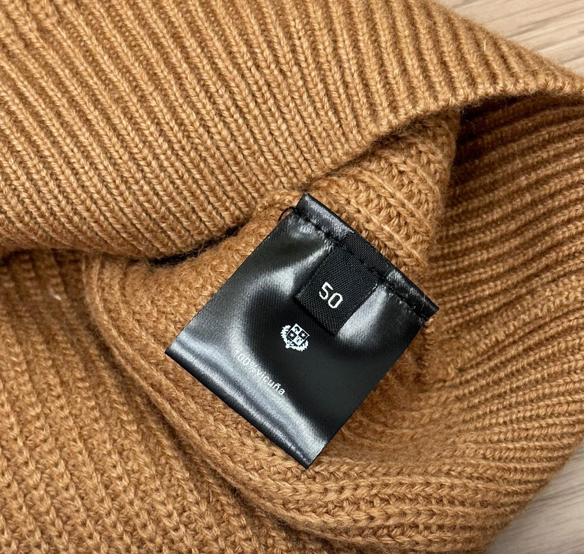 Dark Blue and Camel Jersey