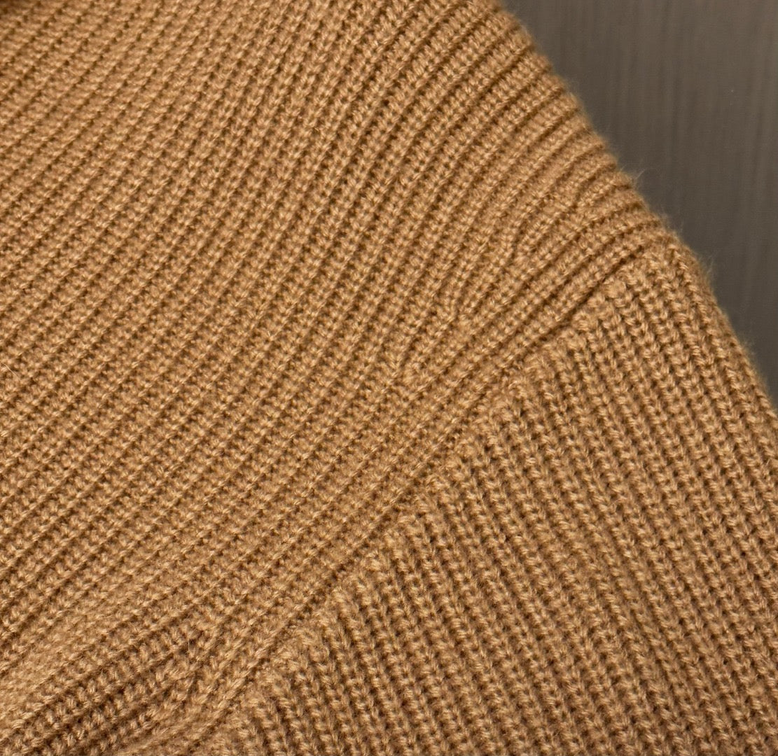 Dark Blue and Camel Jersey