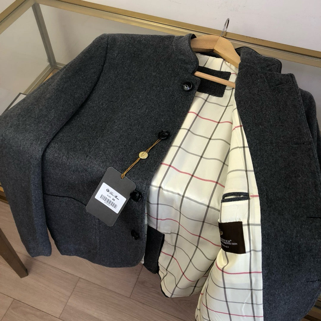 Grey and Black Jacket