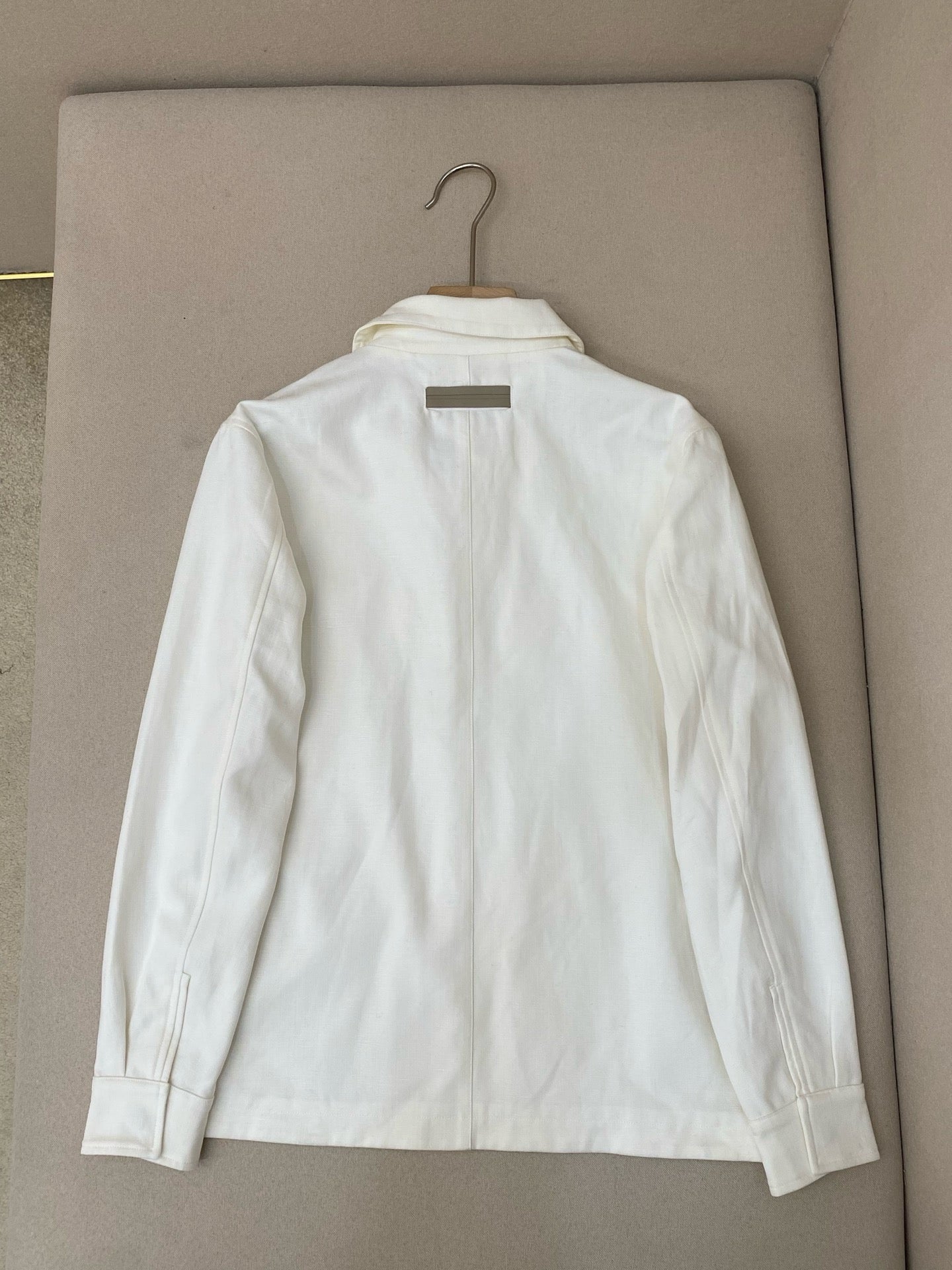 Beige and White Jacket