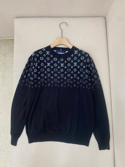 Black and Dark blue Jersey