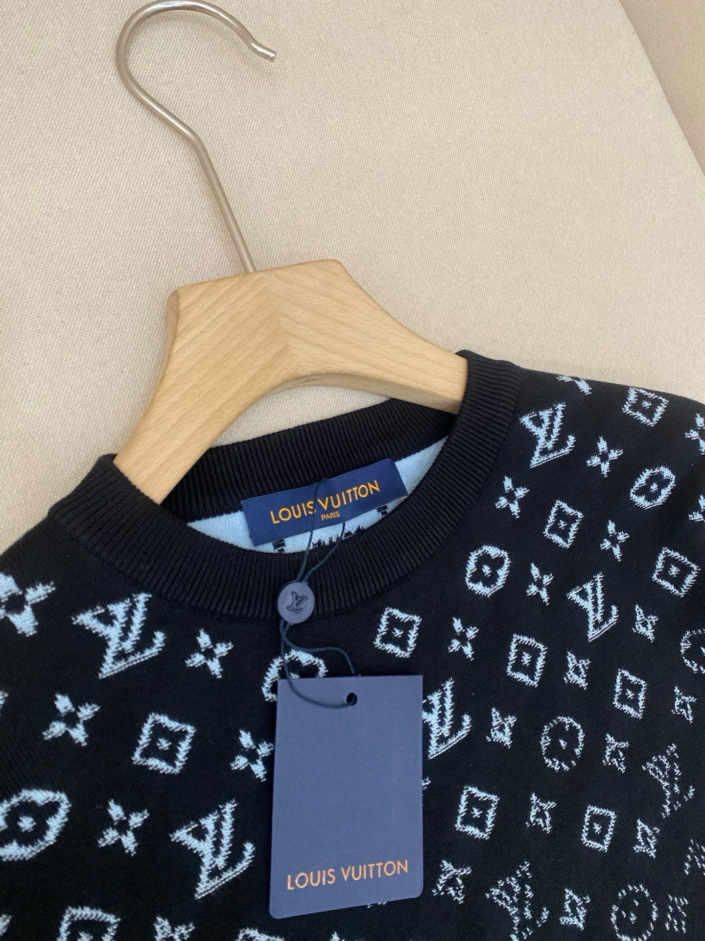 Black and Dark blue Jersey