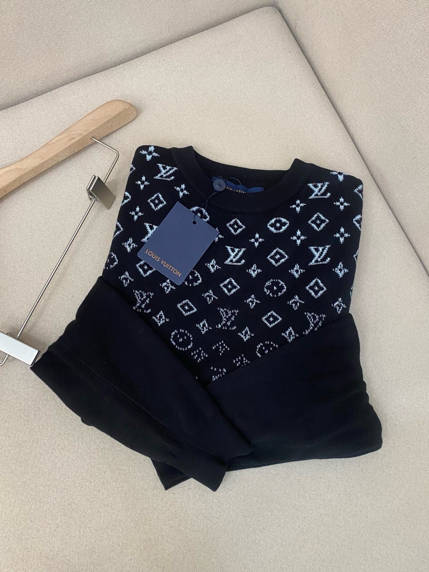 Black and Dark blue Jersey