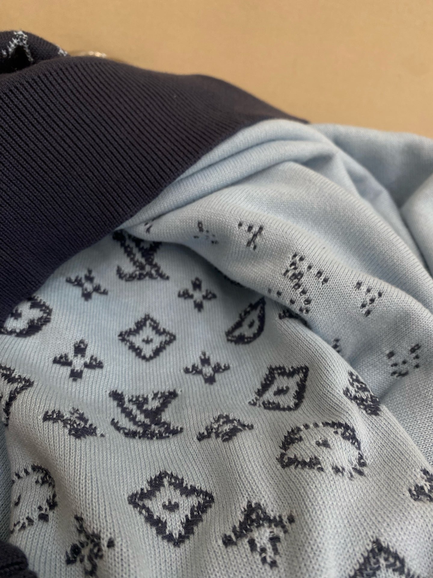 Black and Dark blue Jersey