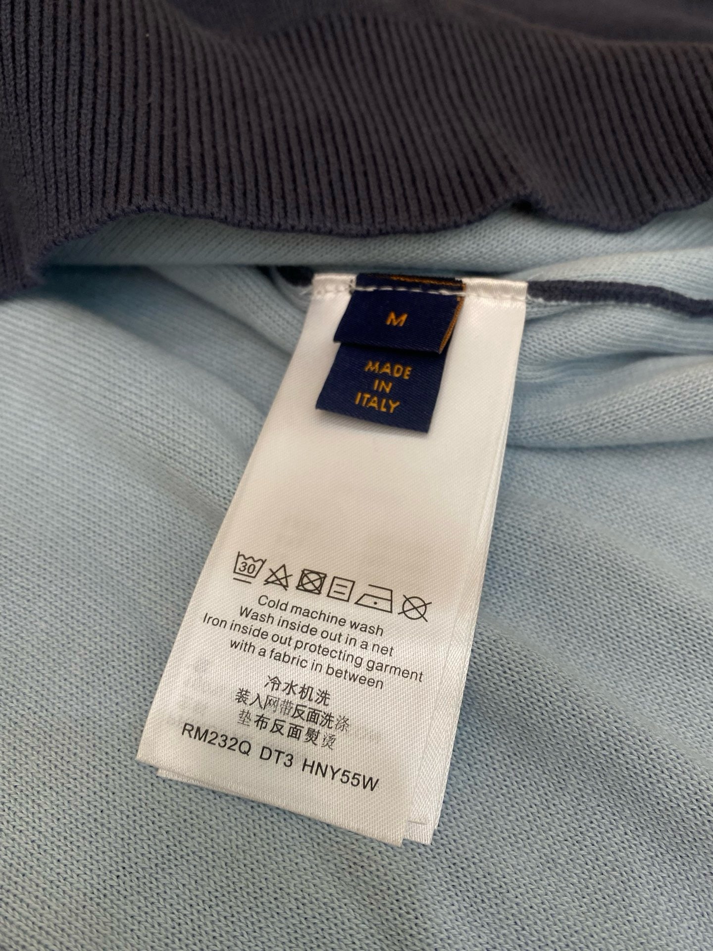 Black and Dark blue Jersey