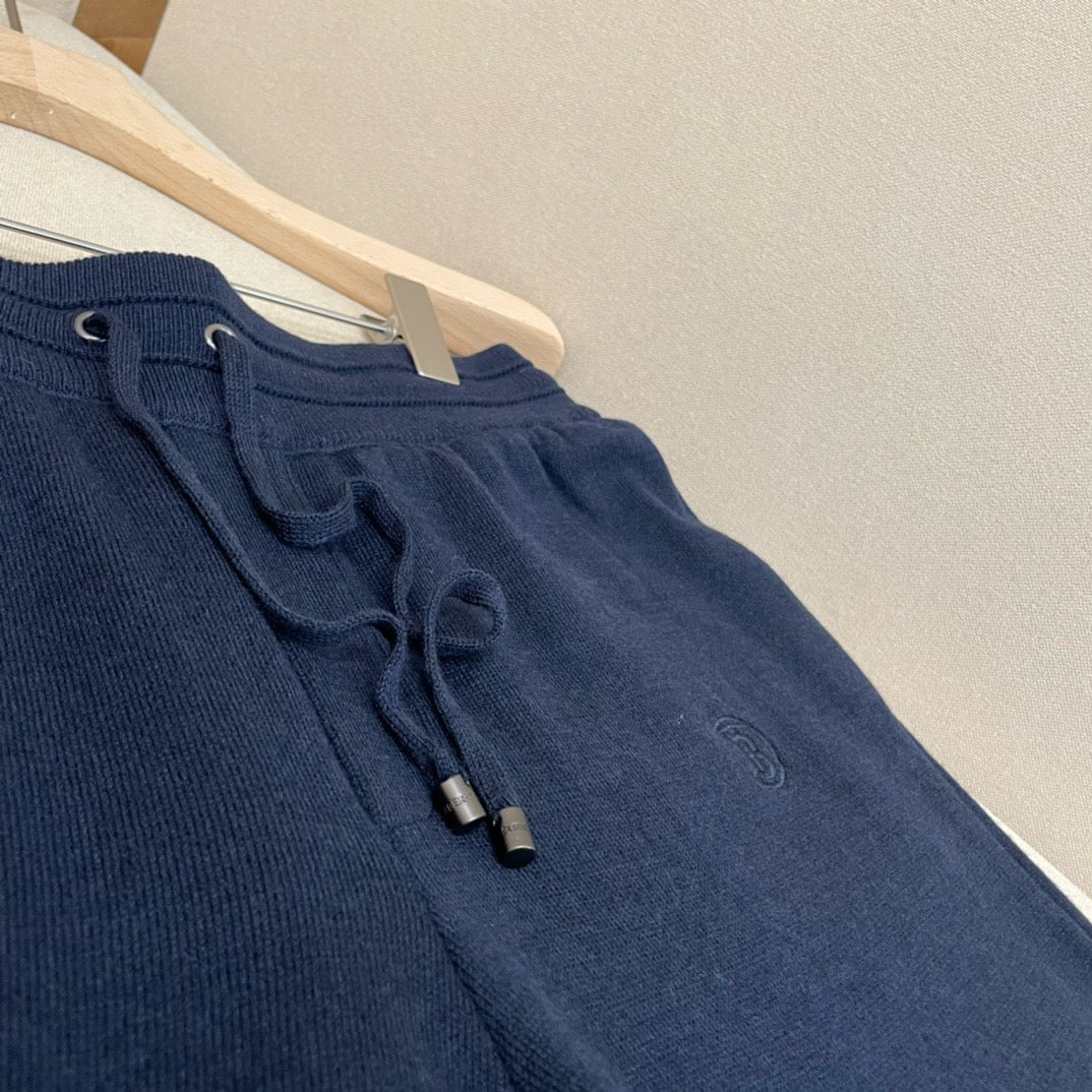 Black and Dark blue Pant