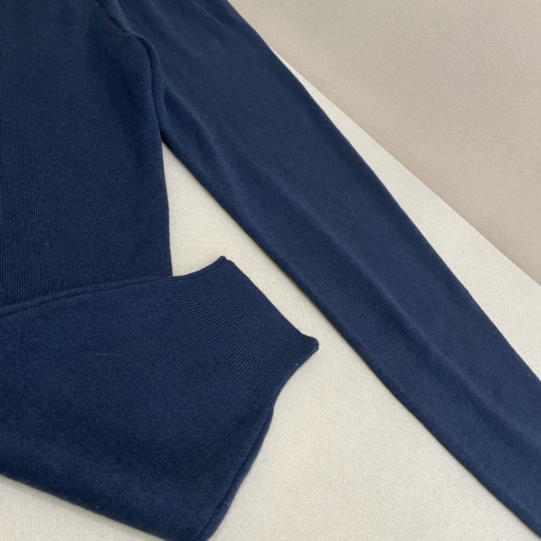 Black and Dark blue Pant