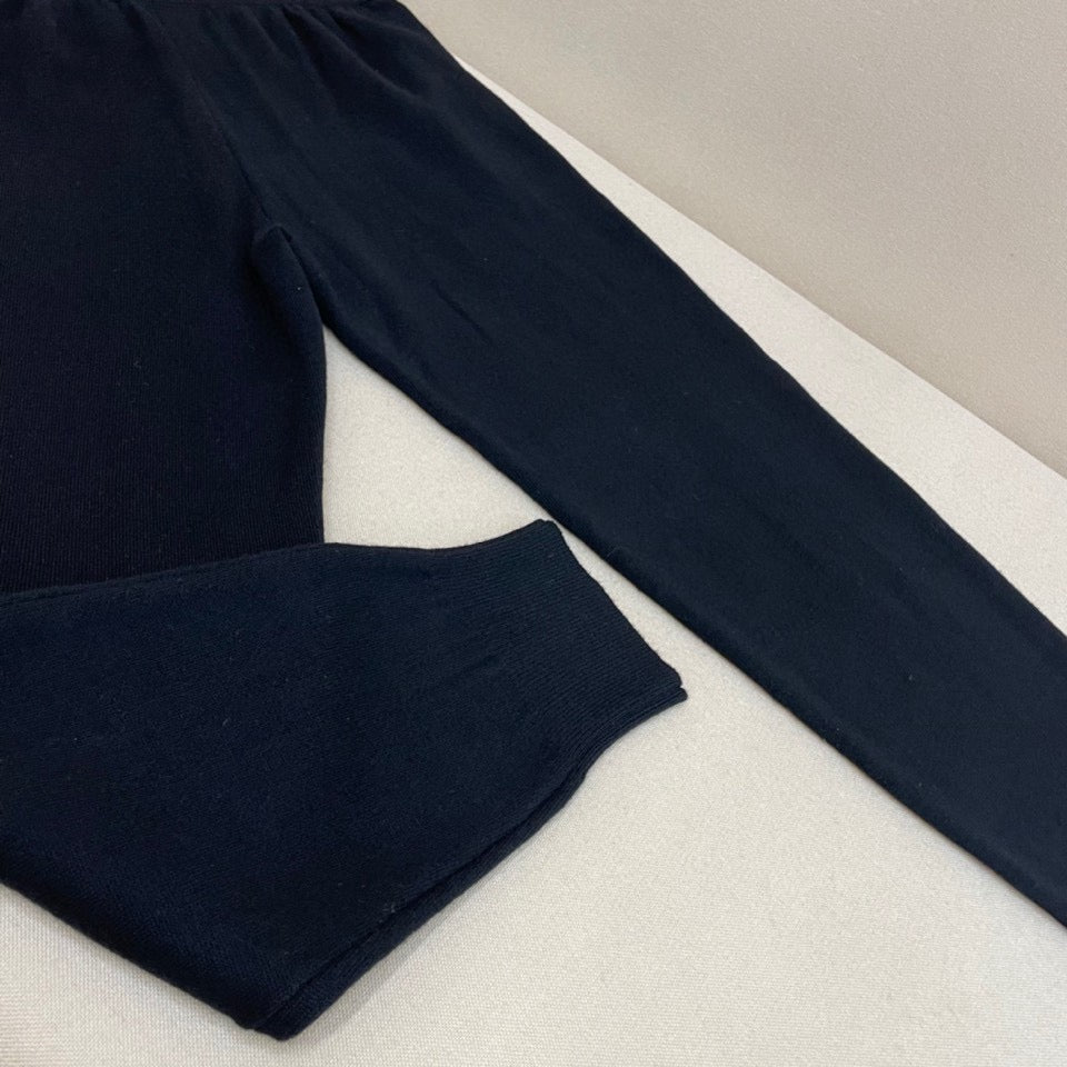 Black and Dark blue Pant