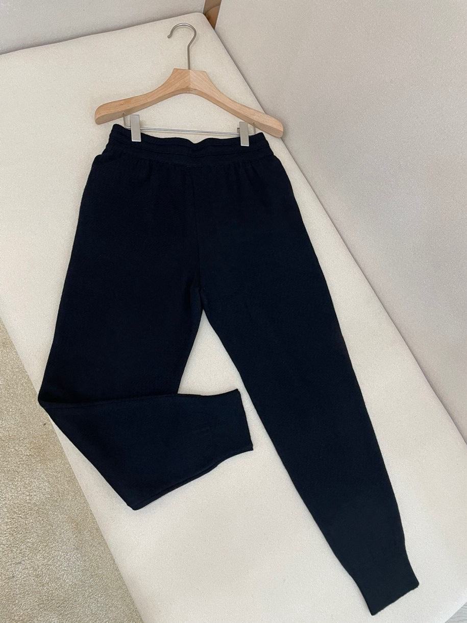 Black and Dark blue Pant