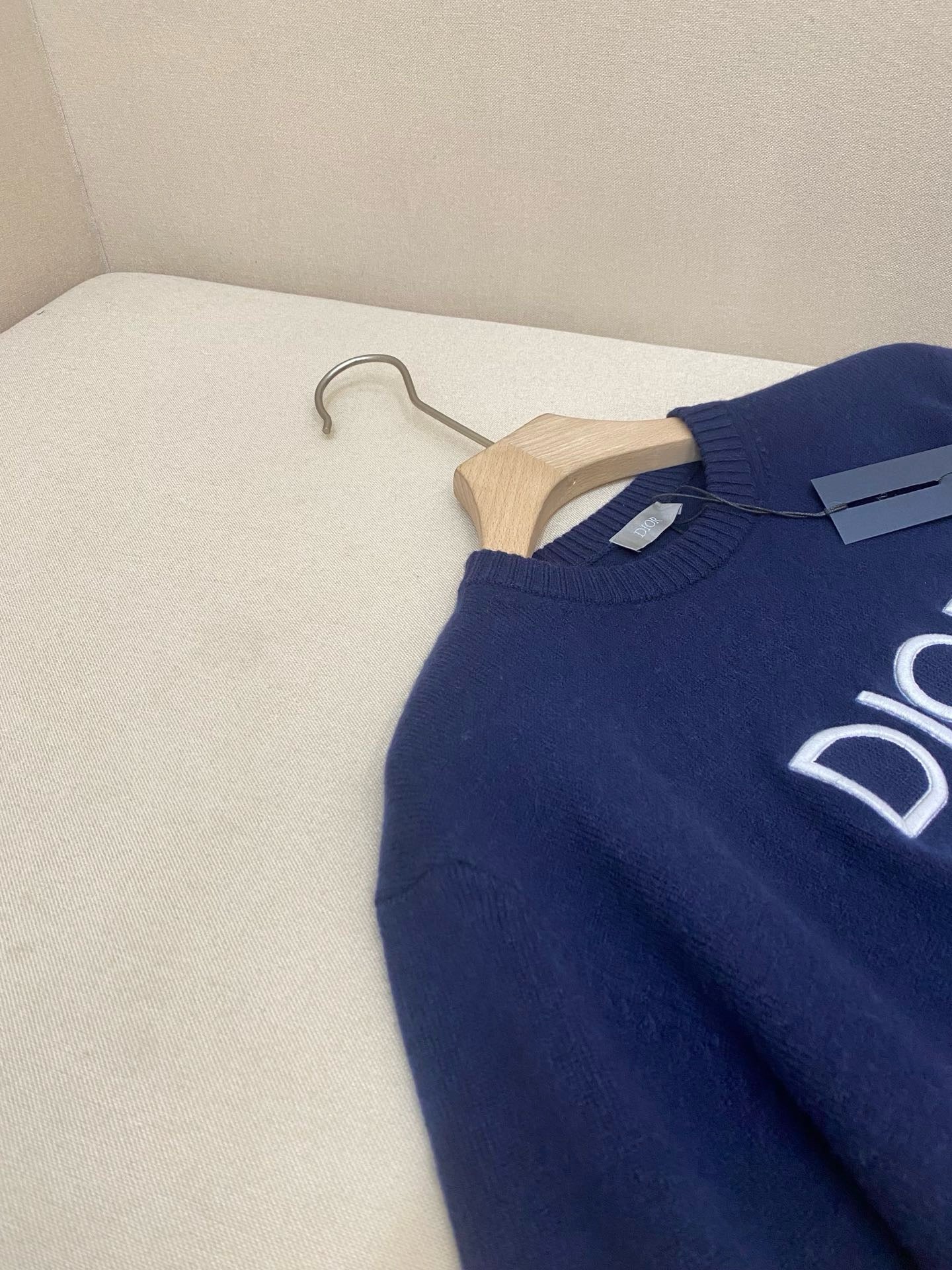 White and Dark Blue Jersey