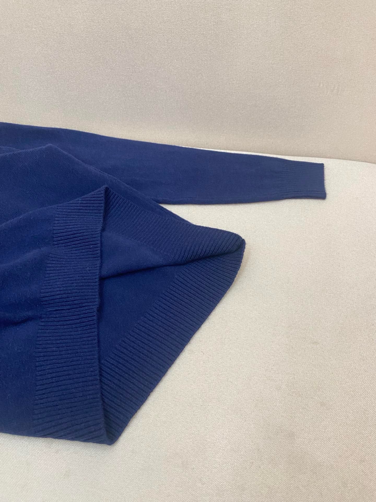 White and Dark Blue Jersey