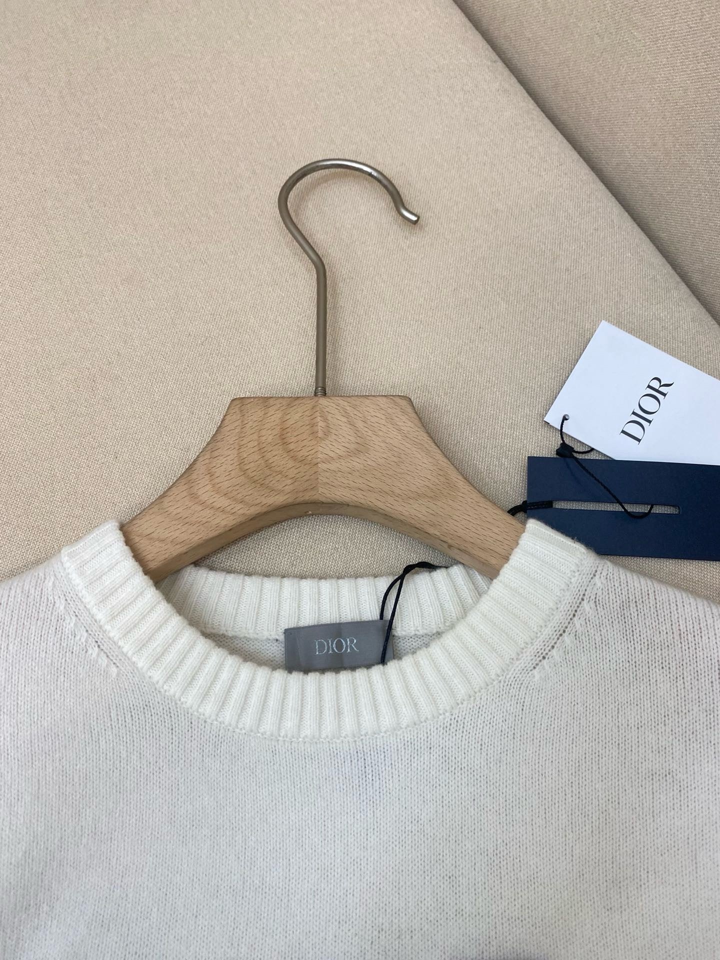 White and Dark Blue Jersey