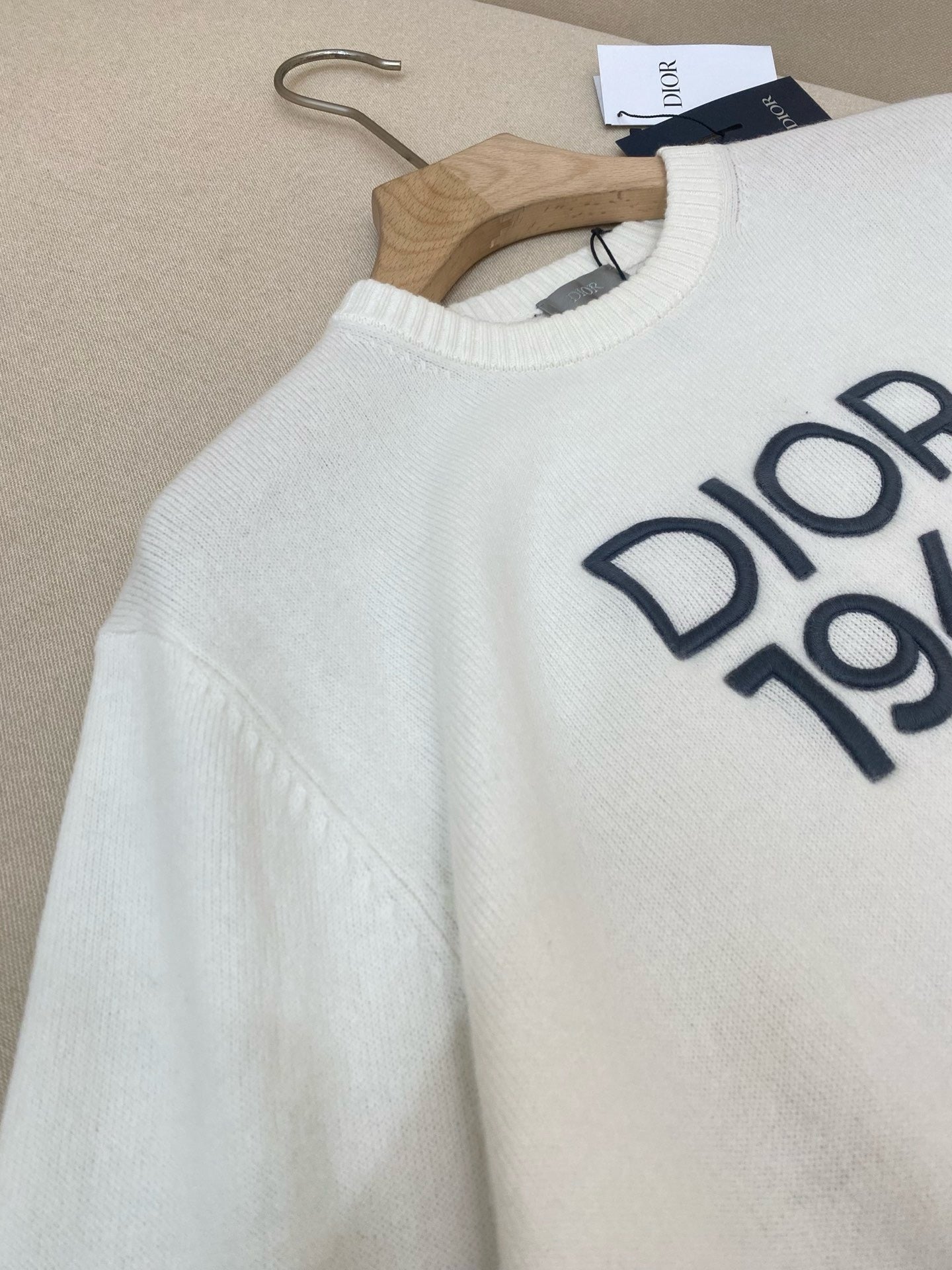 White and Dark Blue Jersey