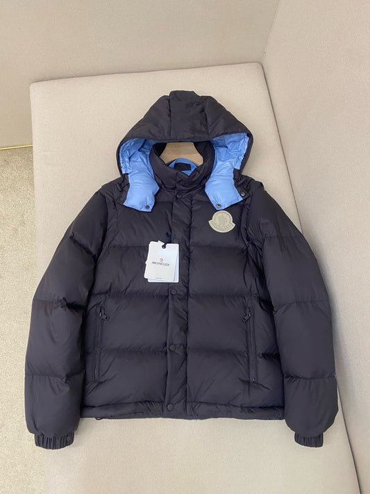 Black and Dark Blue Jacket