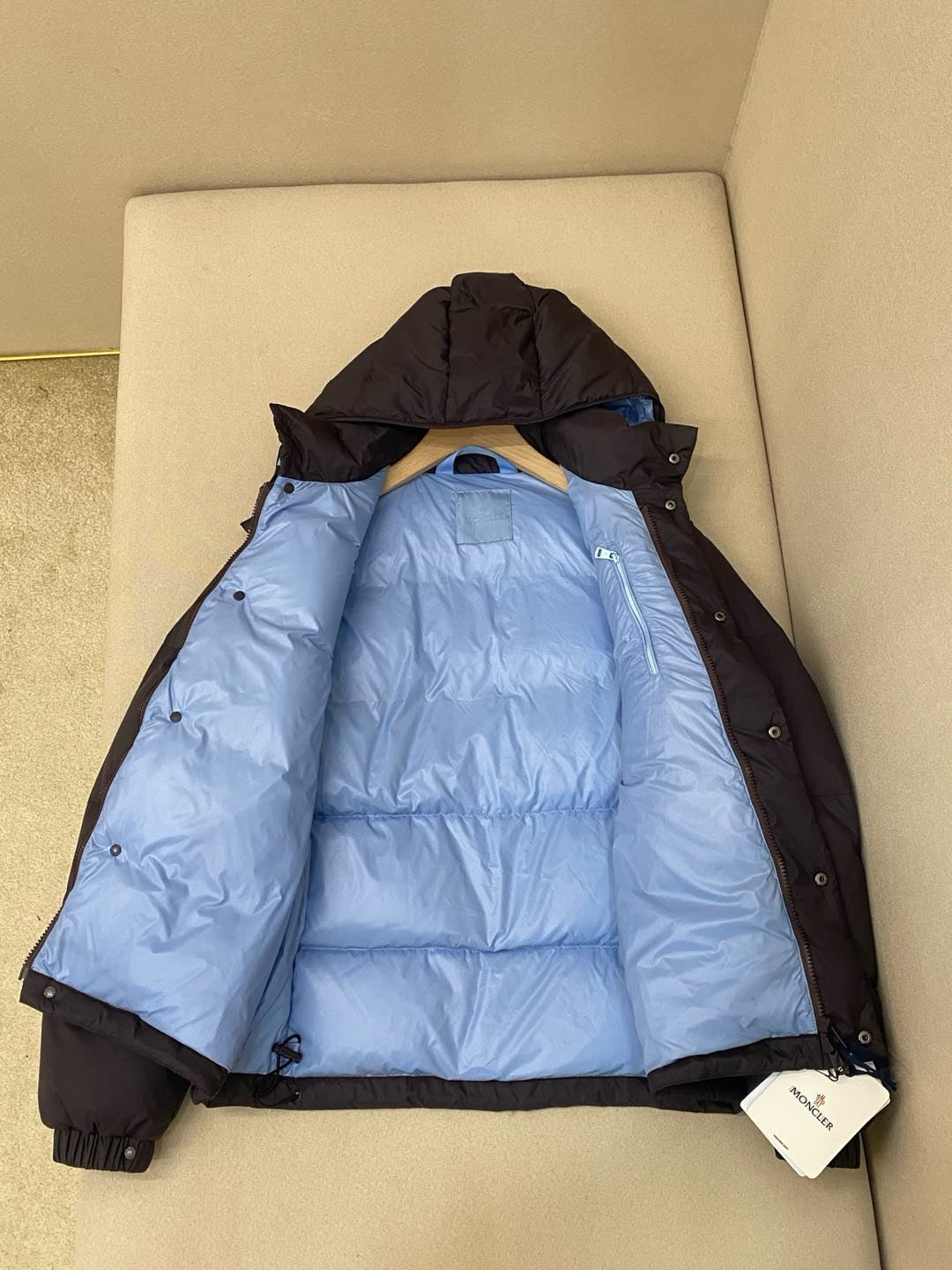 Black and Dark Blue Jacket