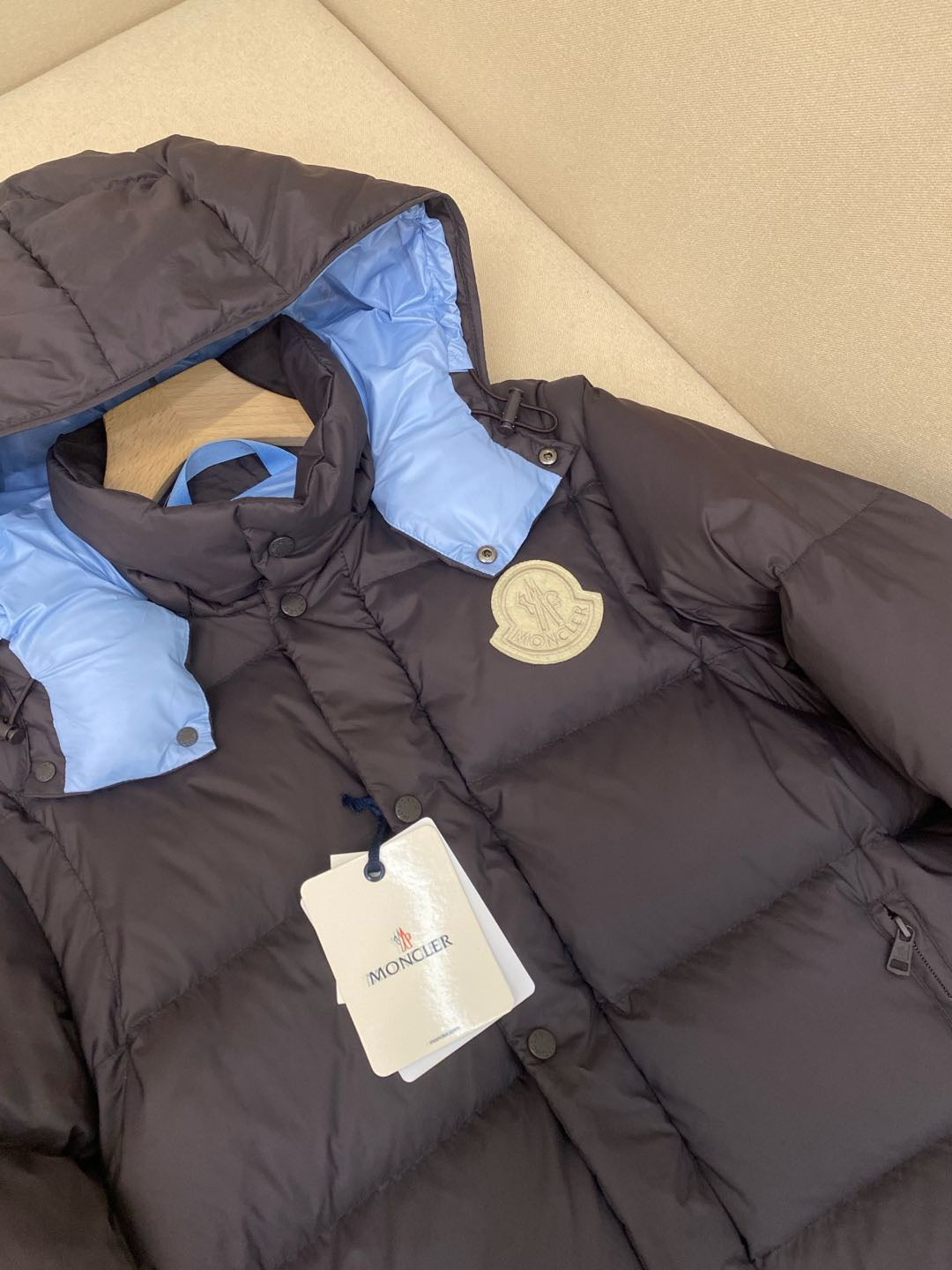 Black and Dark Blue Jacket