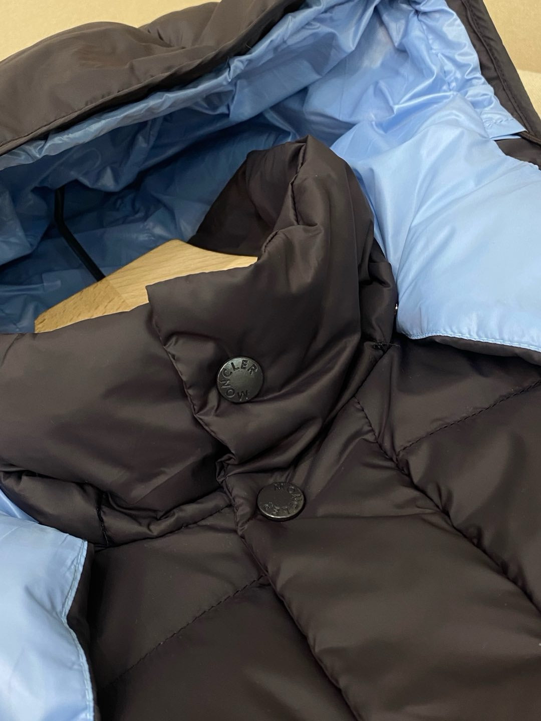 Black and Dark Blue Jacket