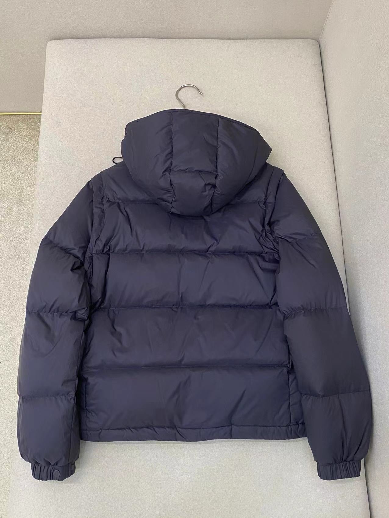 Black and Dark Blue Jacket