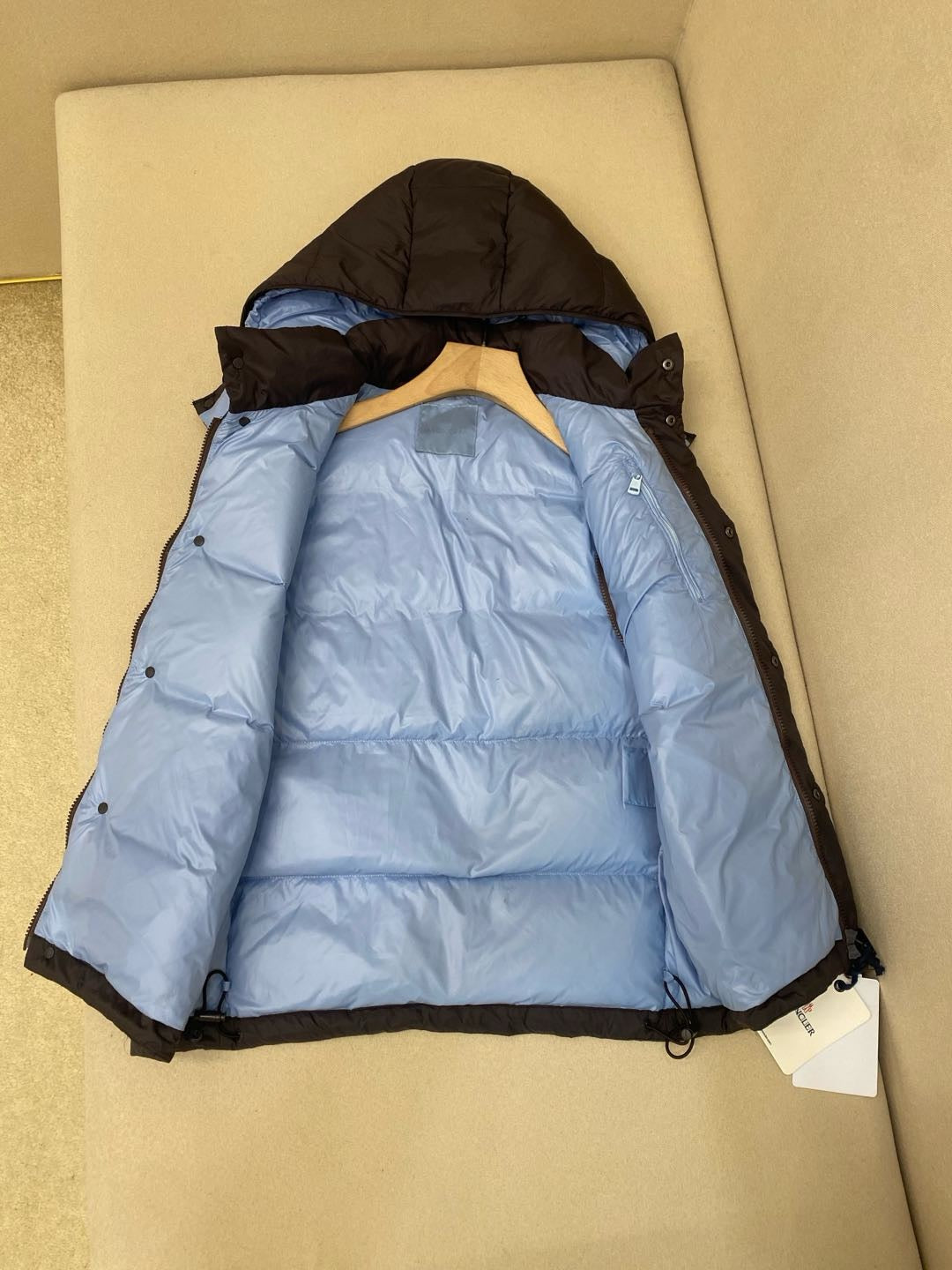 Black and Dark Blue Jacket