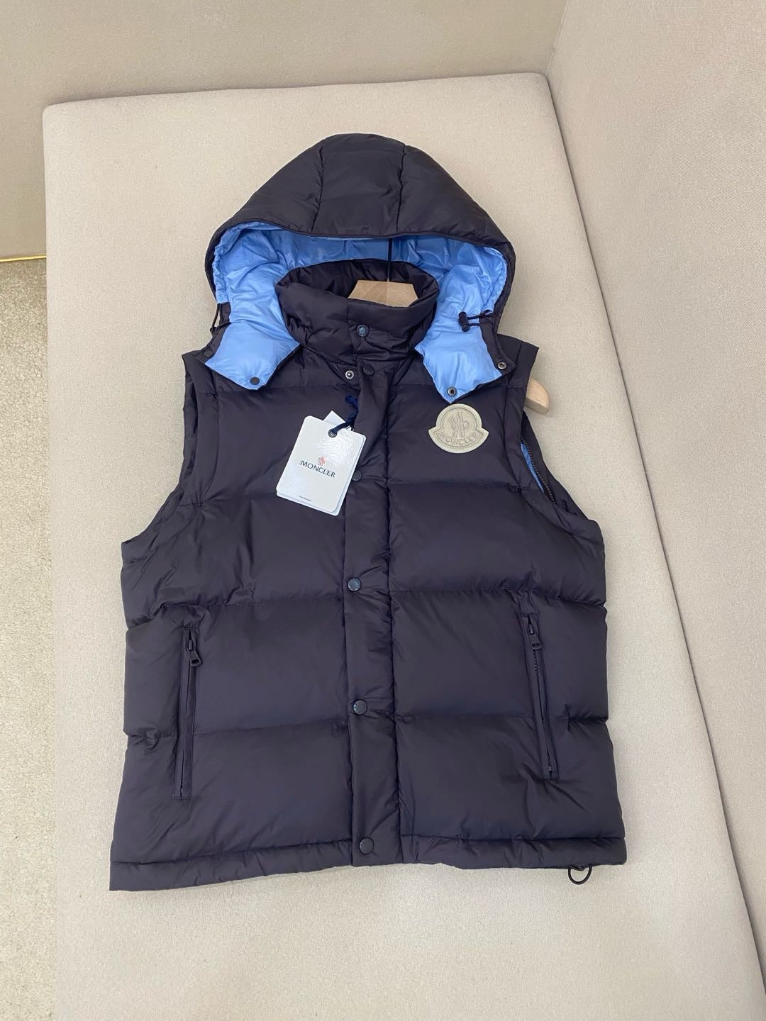 Black and Dark Blue Jacket