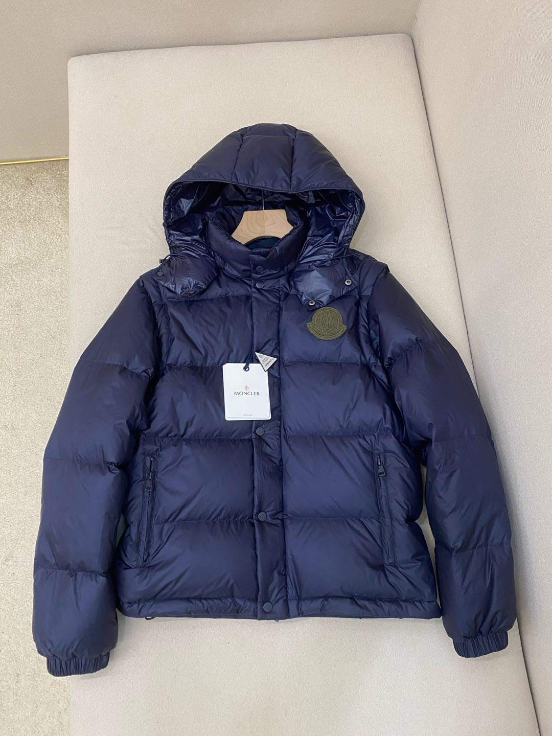 Black and Dark Blue Jacket