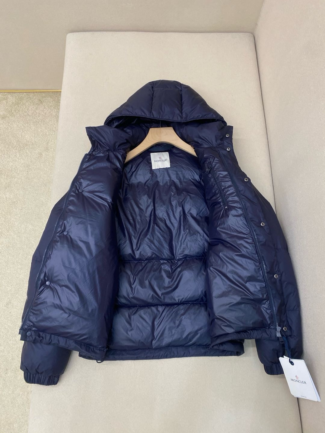 Black and Dark Blue Jacket