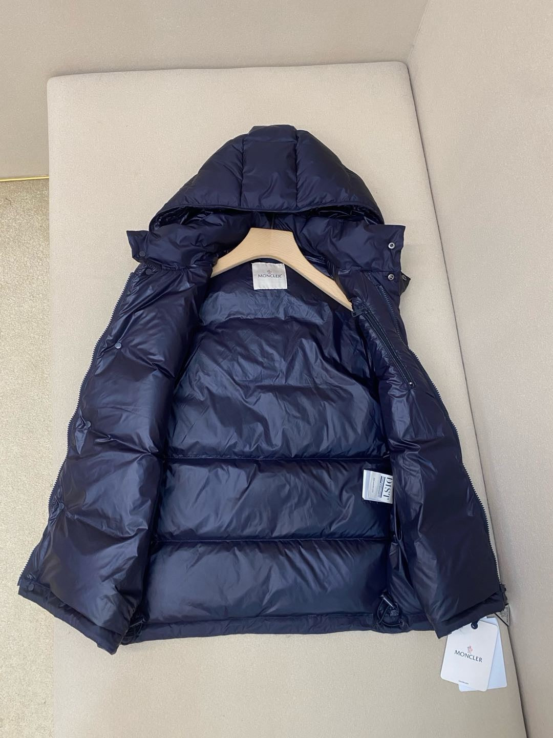 Black and Dark Blue Jacket