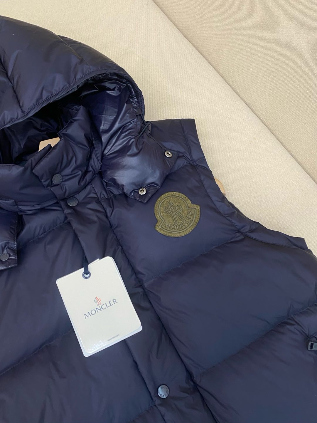 Black and Dark Blue Jacket